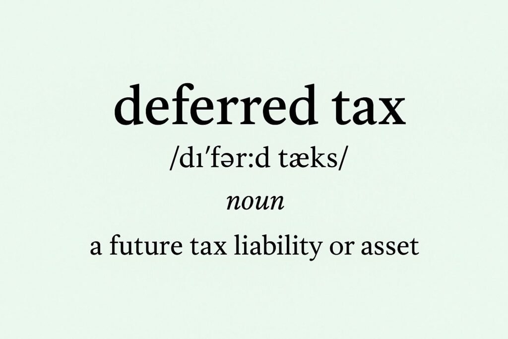 What Is Deferred Tax